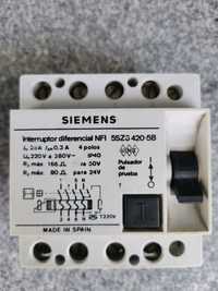 Interruptor diferencial Siemens