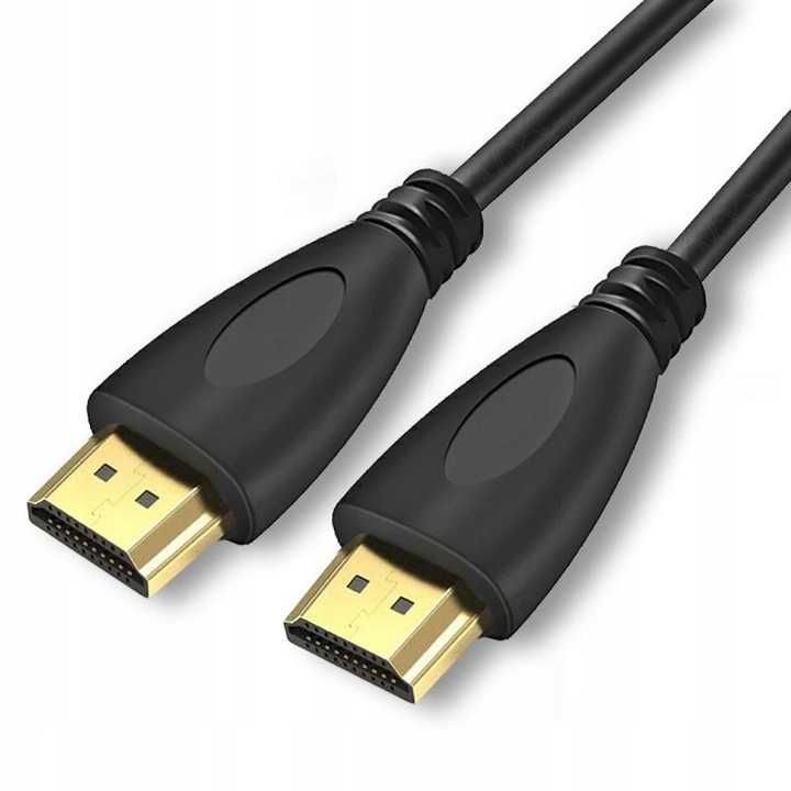 Kabel Hdmi 2.0 High Speed Premium 4k Uhd Fhd 3d 48 Bit Tv Pozłacany 3m