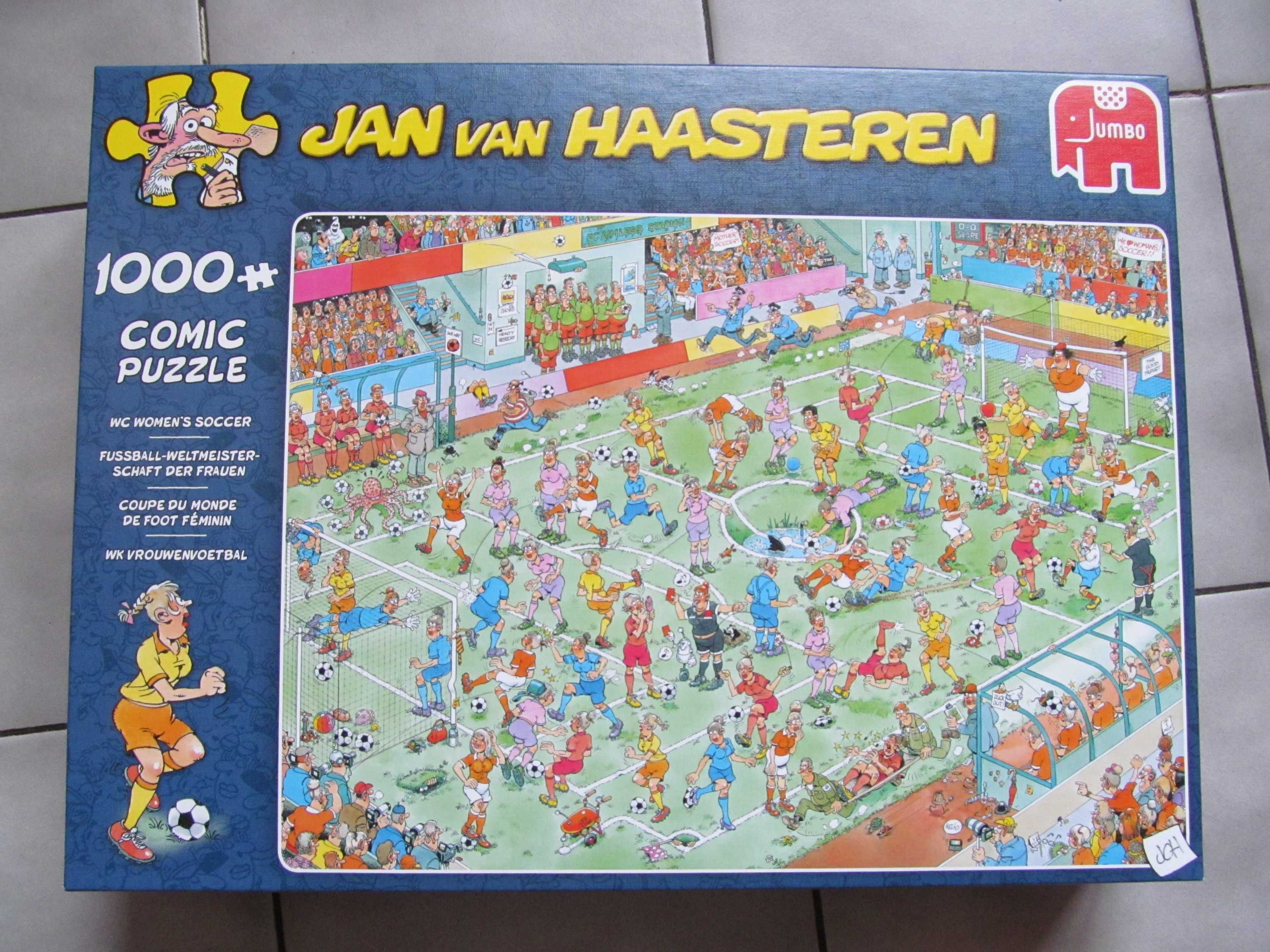 Puzzle Jumbo Jan Van Haasteren  WC Women's Soccer 1000