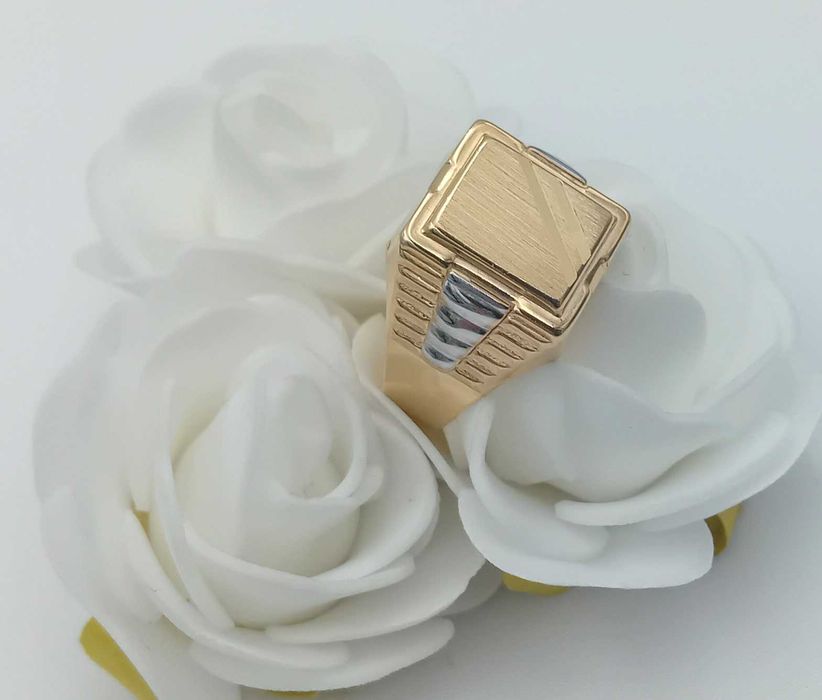 Złoty Pierścień Sygnet rozmiar 28 próba 585 NOWY/Fajne Okazje Radomsko