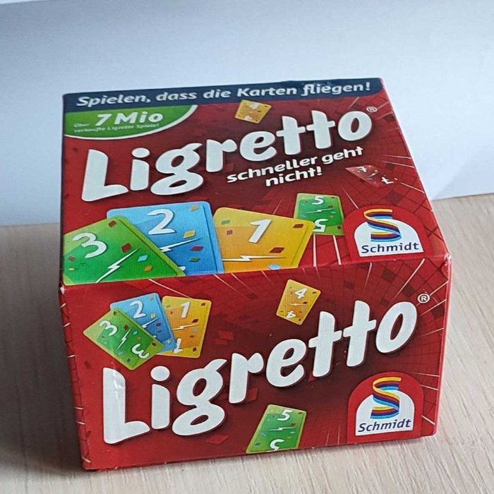 Набір карткової гри Ligretto (червона версія), оригінал Schmidt