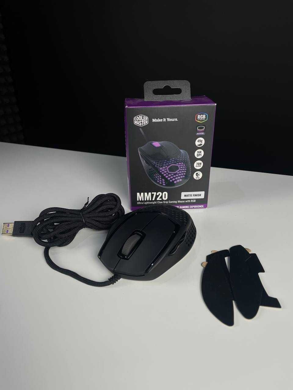 Мишка CoolerMaster MM720 USB НОВА