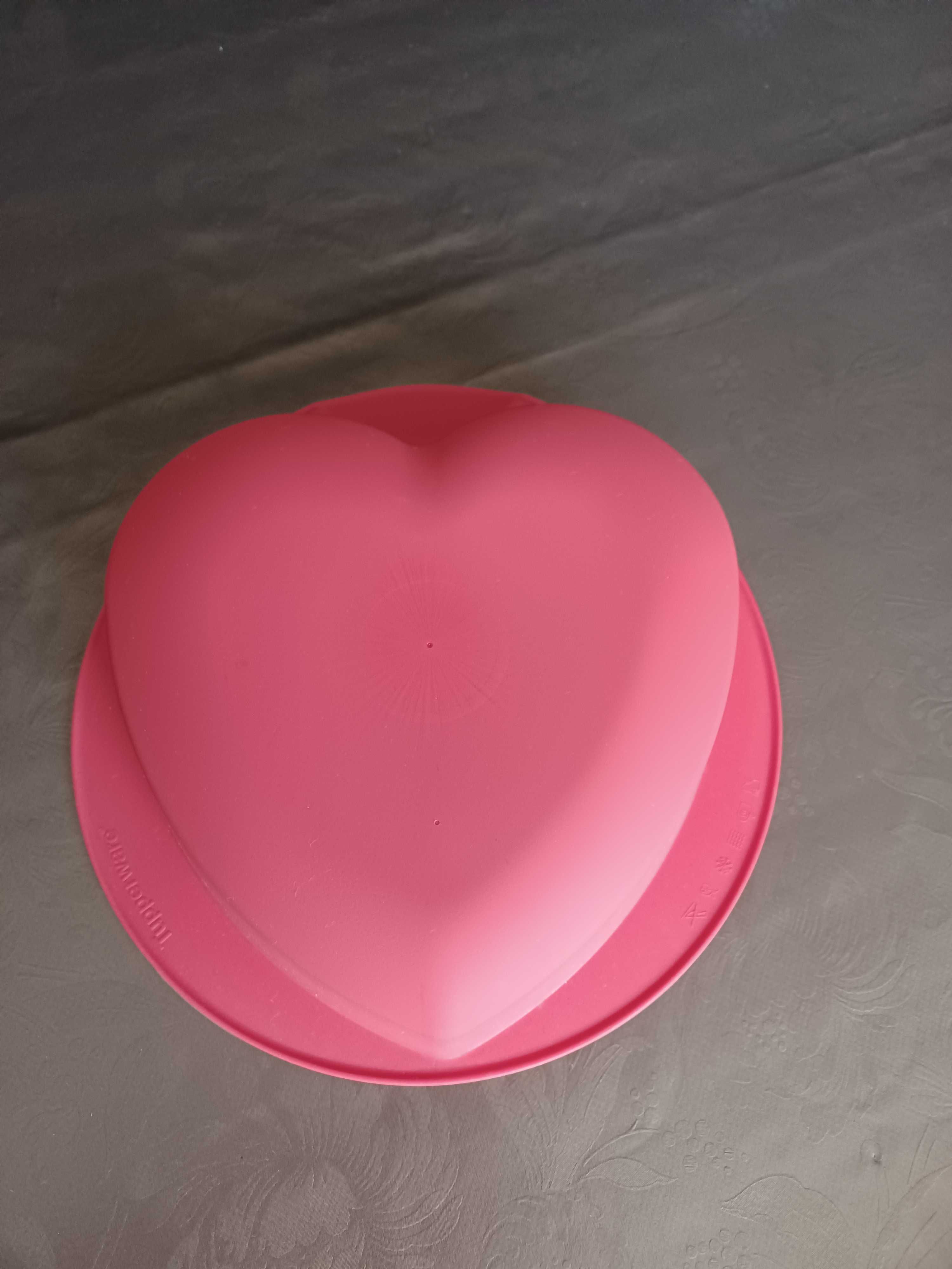 Formas de silicone da Tupperware - Vermelhas