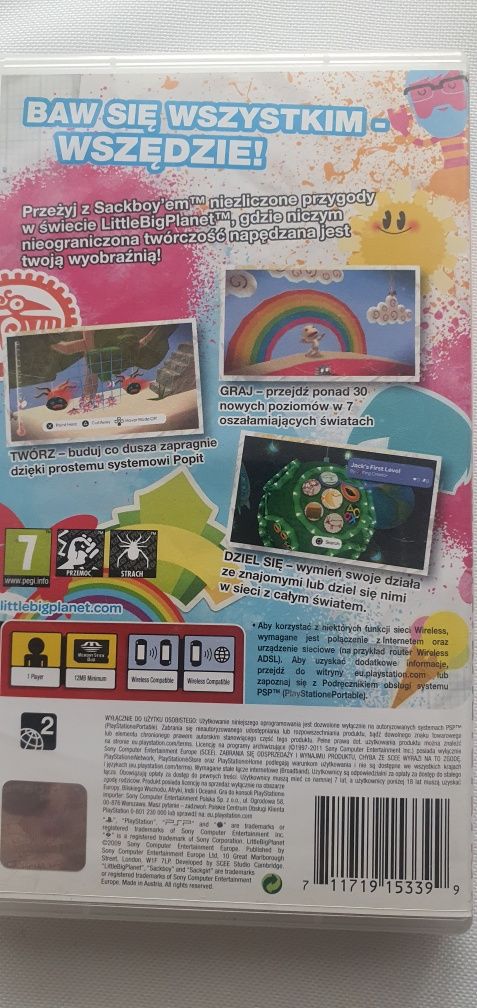 Little Big Planet PSP Essentials za groszeee