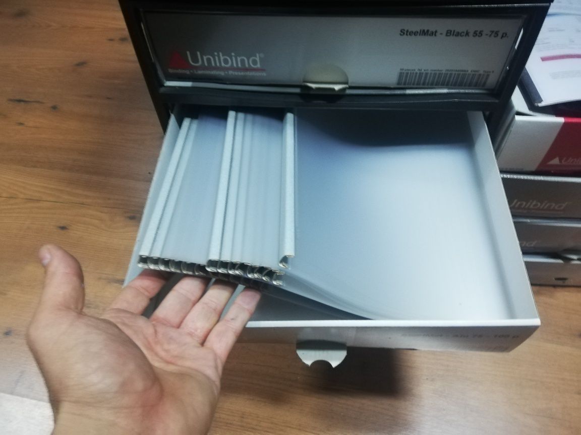 Consumíveis pra encadernação térmica