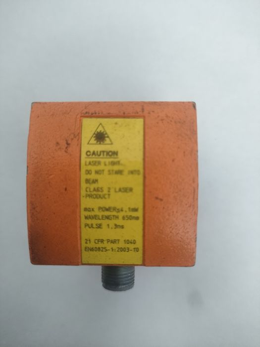 Laserowy czujnik odległości ifm electronic O1D100 (01DLF3KG)