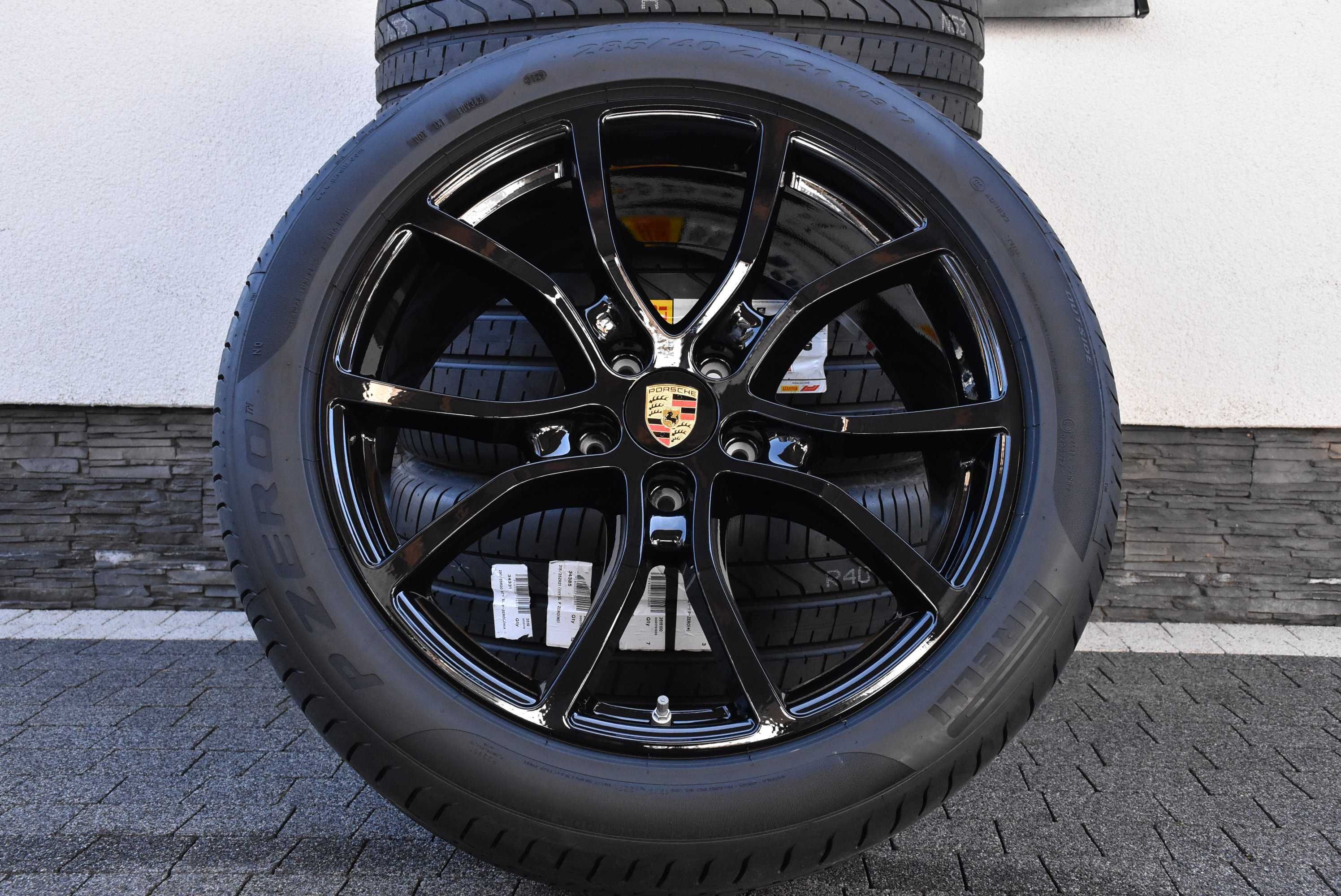 Nowe koła OEM Porsche CAYENNE E3 9Y Exclusive Design 21" Pirelli 2025r