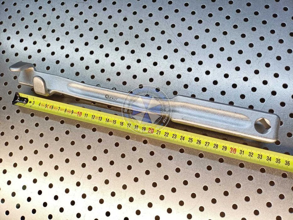 Przedłużka odgięta – uchwyt do kluczy płasko-oczkowych 34cm Cr