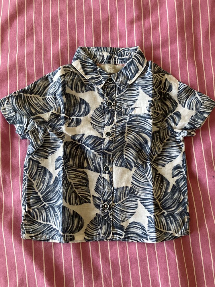 Camisas Verão Bebé 74 cm 9M