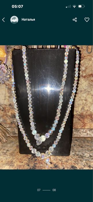 Колье, бусы винтаж