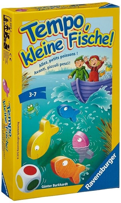 Игра для малышей Tempo, kleine Fische Ravensburger 23334, качество