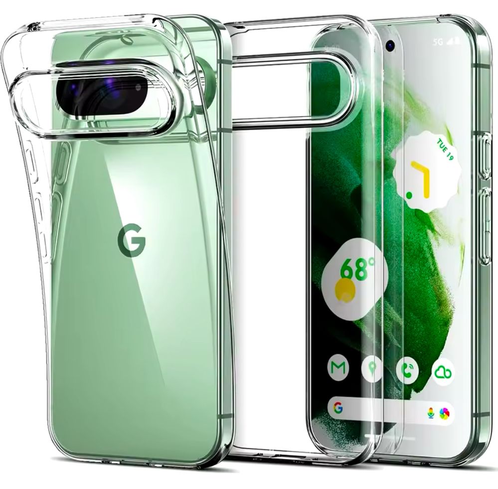 Прозорий силіконовий чохол Google Pixel 9, Pixel 9Pro, Pixel 9Pro XL