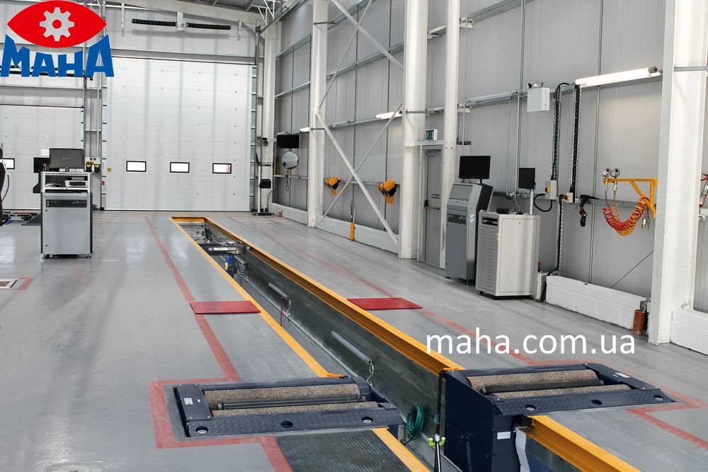 Тормозной стенд MAHA MBT 2250, 4250, 7250, фундаментные рамы Маха