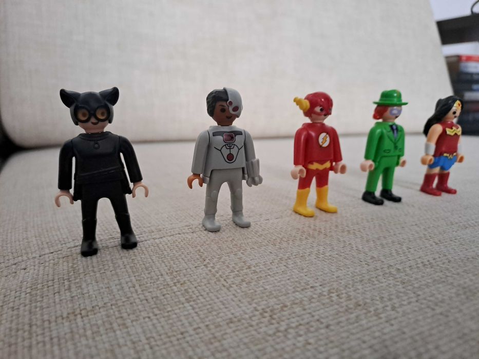 Figurki DC Playmobil zestaw 4