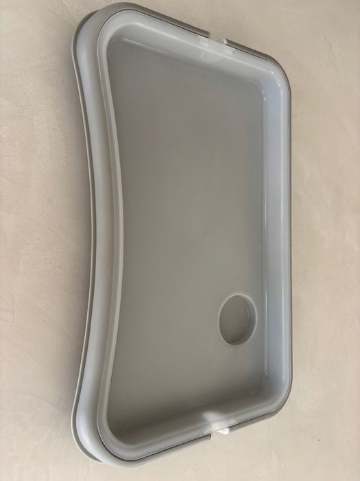 Krzesłko dla dziecka do karmienia Hauck alpha grey