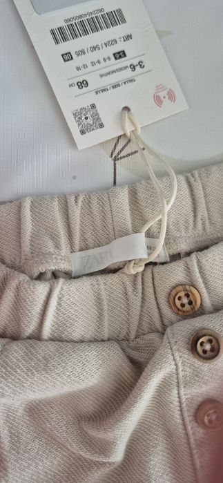 ZARA bluza spodnie cytrynka lemon nowy komplet 68