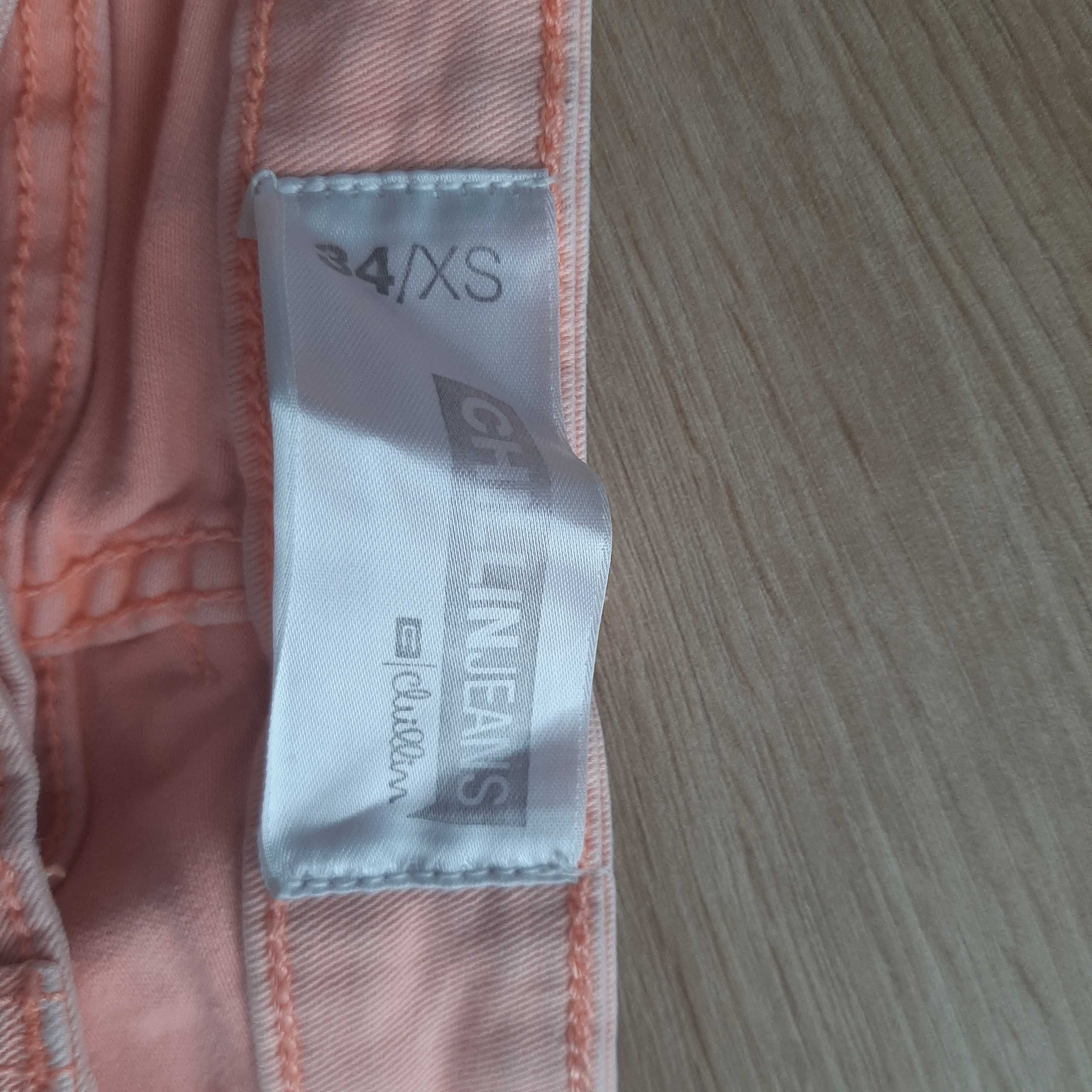 Spodnie rozm. 34, xs, wysoki stan