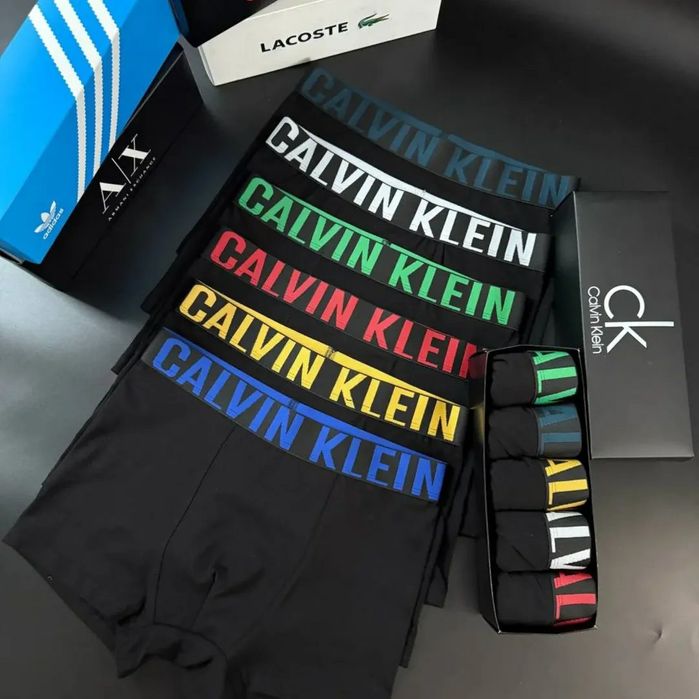 Stylowy zestaw męskich bokserek – 5 sztuk w eleganckim opakowaniu prez