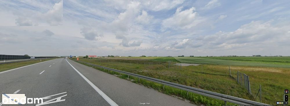 Działka bezpośrednio przy autostradzie A1