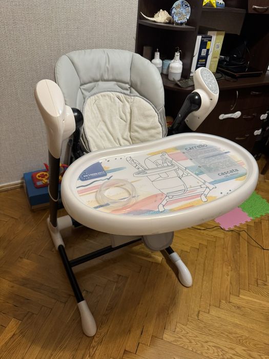 Стільчик-гойдалка 3 в 1 CARRELLO Cascata