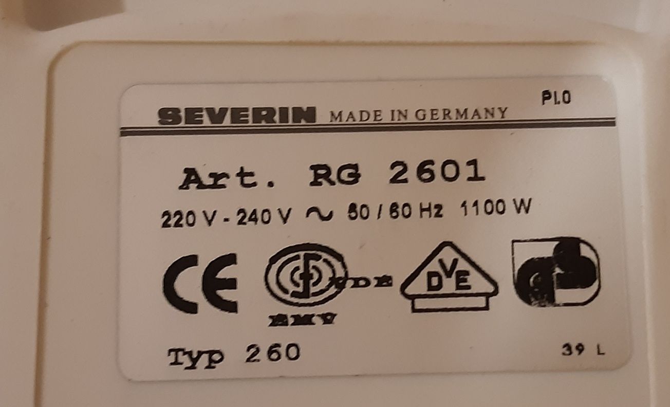 Grill Elektryczny SEVERIN RG2601  Made in Germany