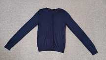 Sweter sweterek granatowy elegancki damski 36/38