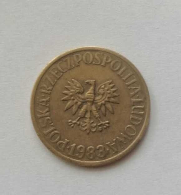 Moneta 5 zloty z 1983 roku