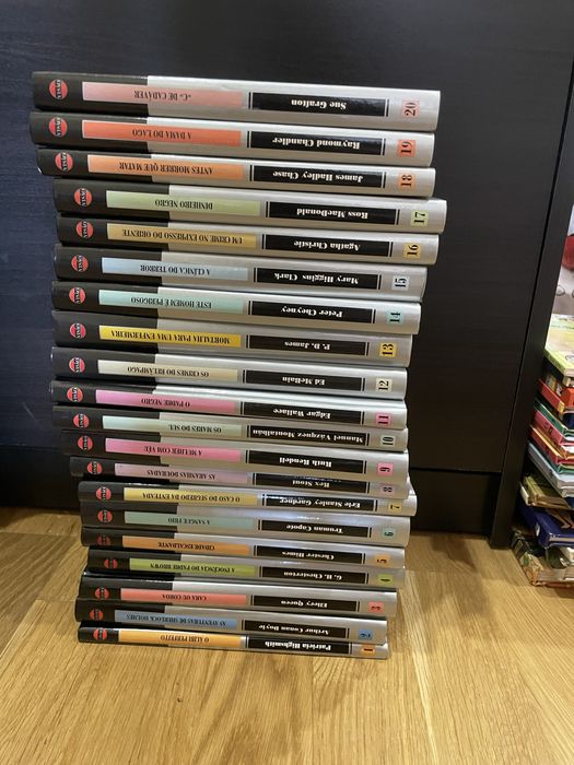 20 livros coleçao mestres policiais