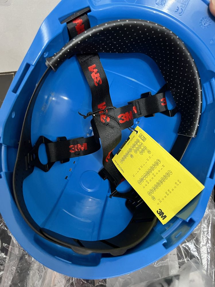 Hełm ochronny 3M G3000 NUV Solaris - niebieski