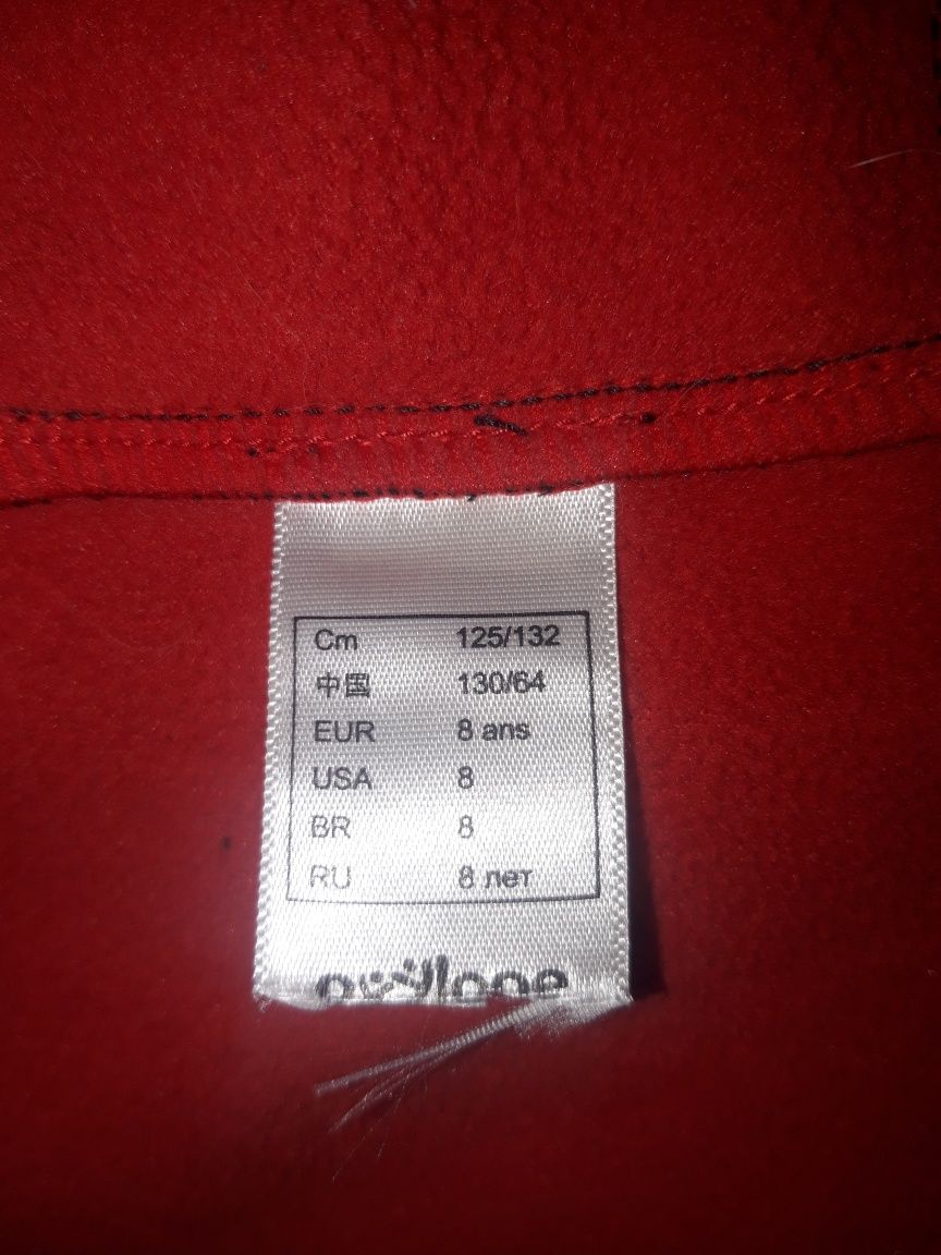 Kurtka softshell dla chłopca, Decathlon, rozm.125/132