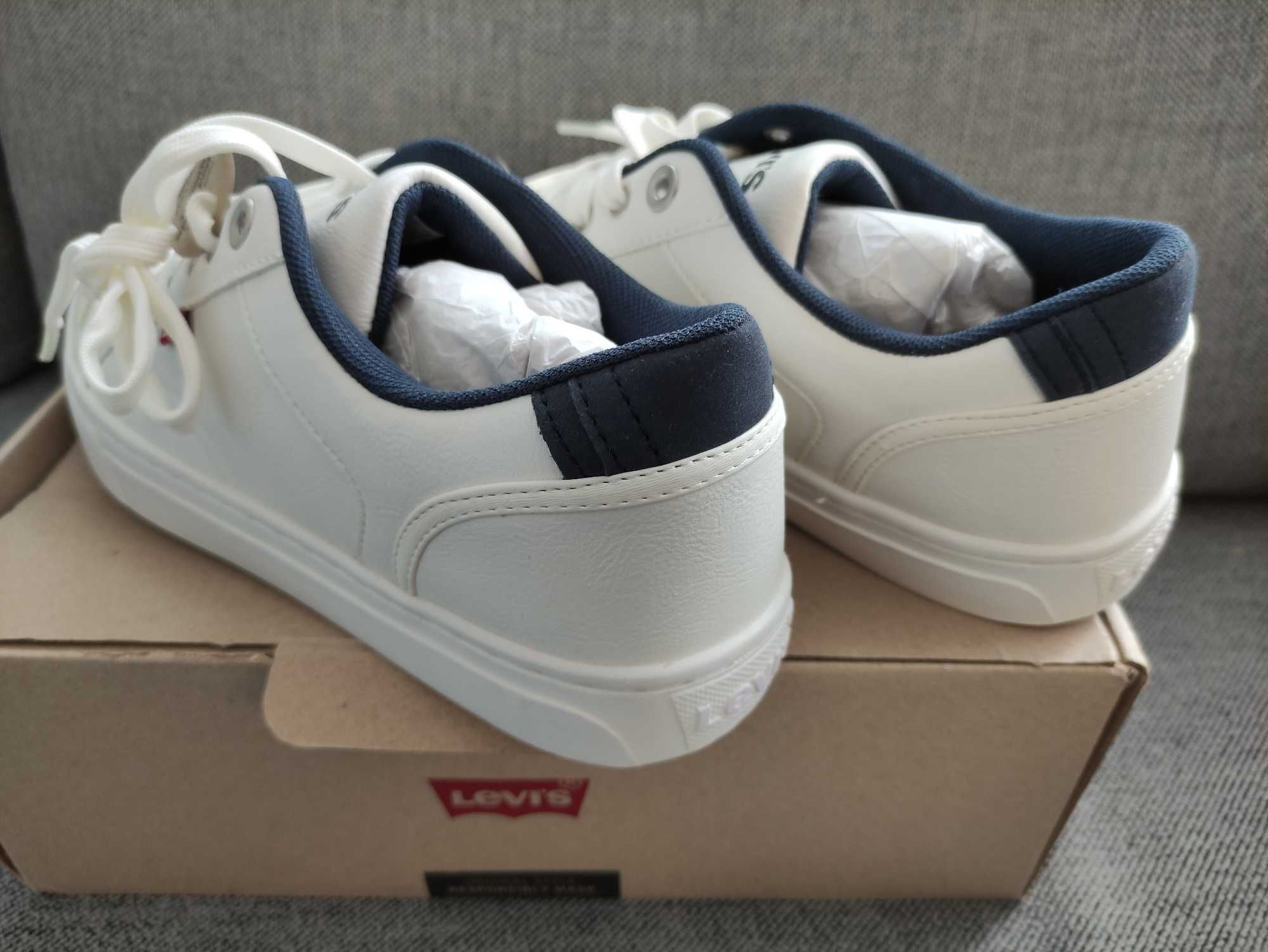 LEVIS Sneakersy białe | NOWE | Roz. 42 | 100% | ORYGIANLNE | Levi's