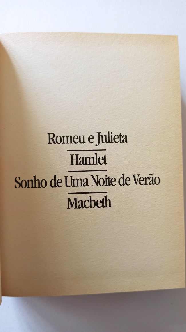Tragedias - Shakespeare