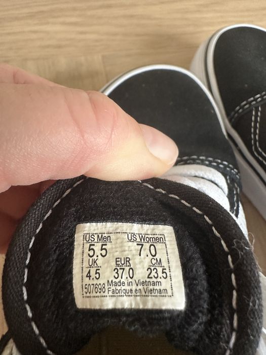 Trampki Vans jak nowe