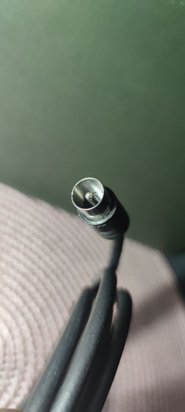 Kabel antenowy 75 ohm o długości 1,4m