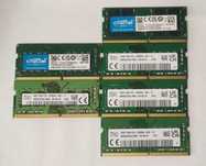 Kości RAM SODIMM DDR4 laptopowe 8x8GB hynix/crucial
