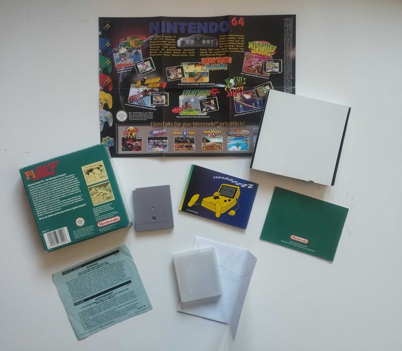 F-1 Race Gra Nintendo Gameboy Game Boy Classic Pocket pal DMG eur
