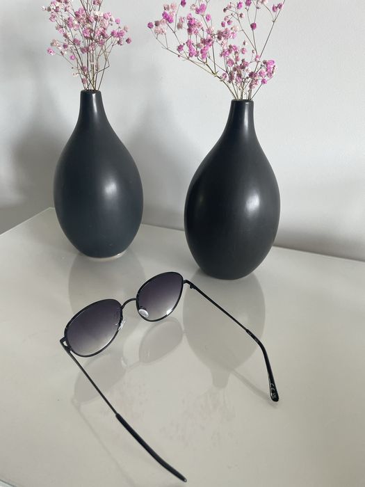 Okulary przeciwsłoneczne jak NOWE czarne