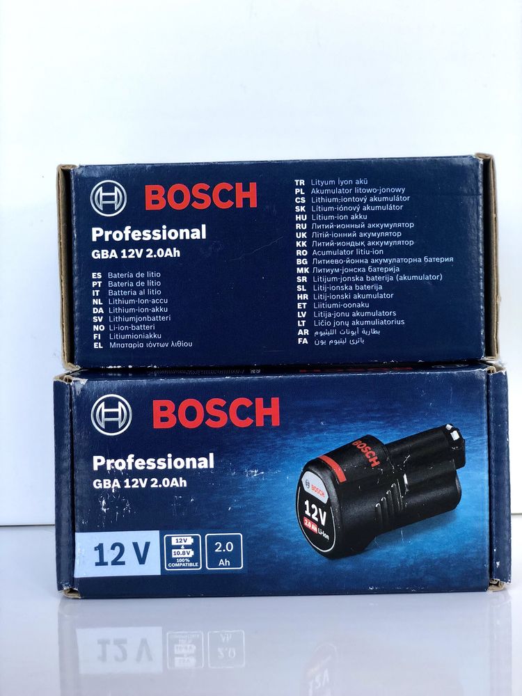Акумулятор батарея Bosch Professional Li-ion GBA 12V 2,0 Аг