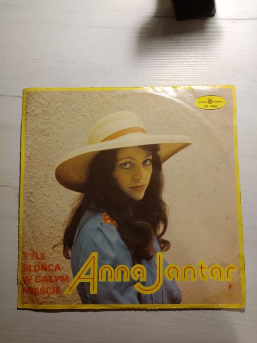 Anna Jantar Tyle słońca w całym mieście płyta winylowa
