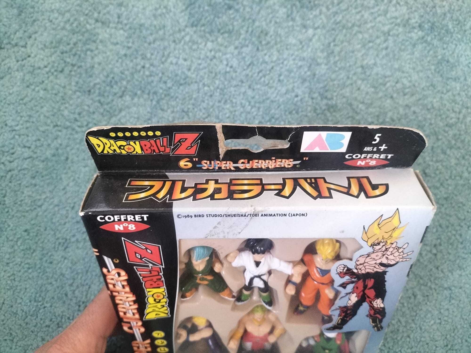 Brinquedos do Dragon Ball Z (colecionáveis) nas embalagens originais