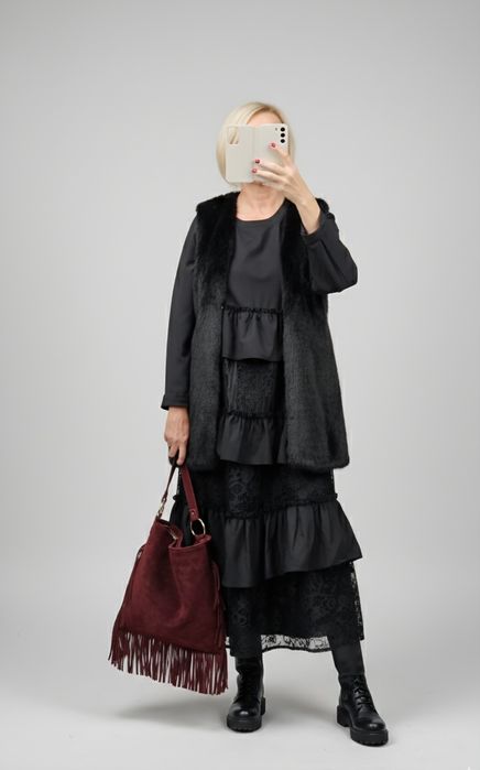 Włoska sukienka perełka