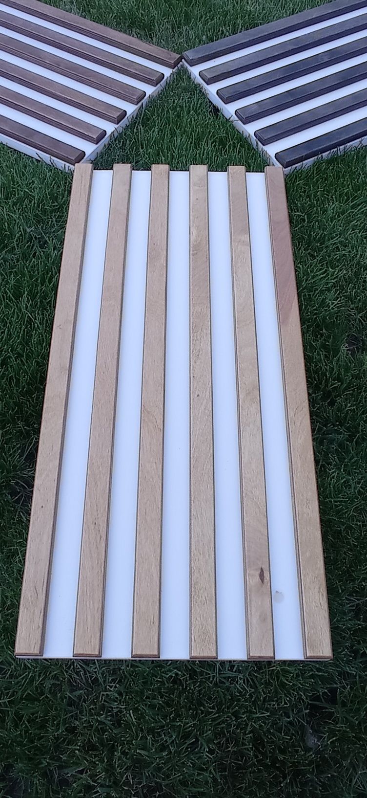 Lamele ścienne slim lamel ozdobny drewniany panel lamelowy