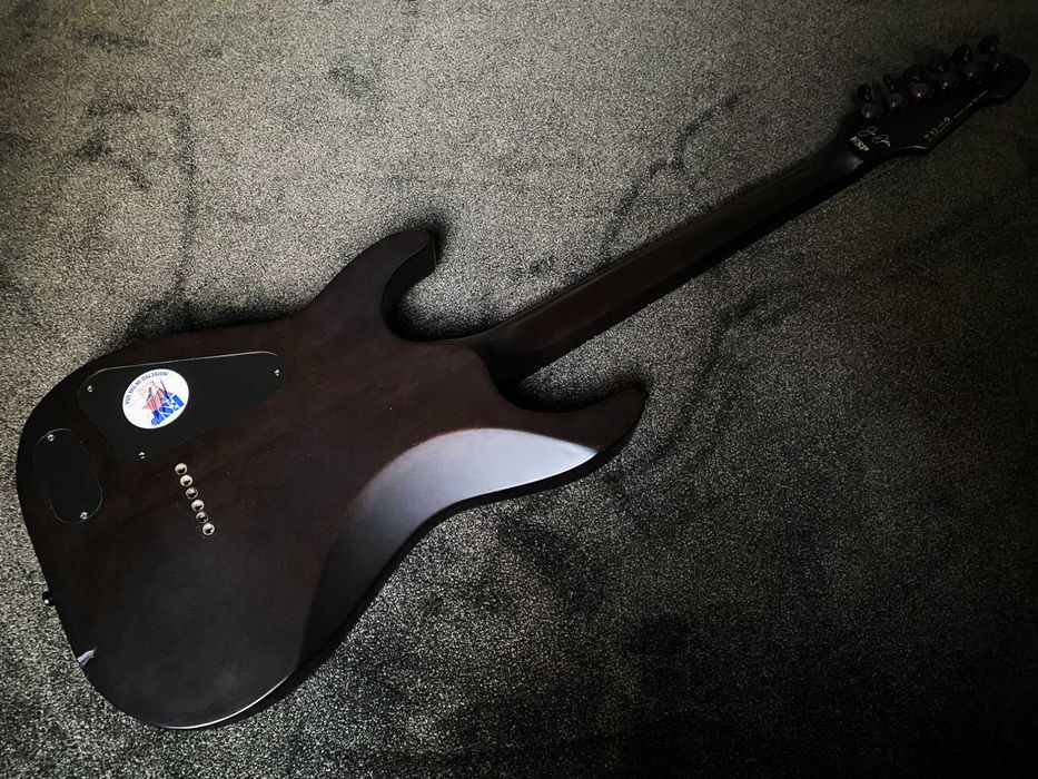 ESP LTD JD-600 Jon Donais Signature See Thru Black Satin 2007