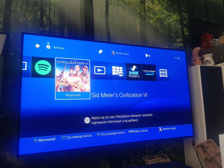 Konsola ps4 Pro 1tb CUH 7216b  zestaw + gry  sony playstation