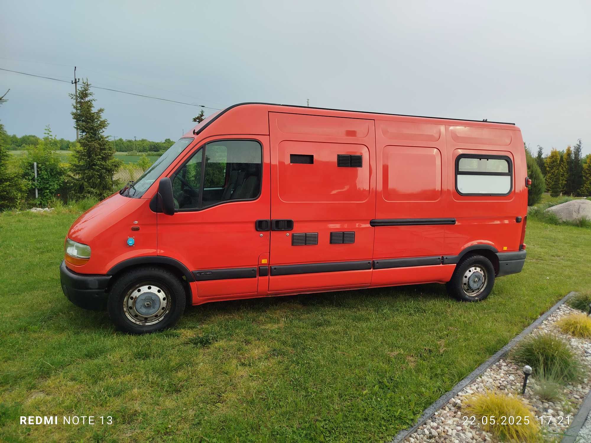 Renault Master max 2.5 dCi 2004 niski przebieg idealny pod kamper