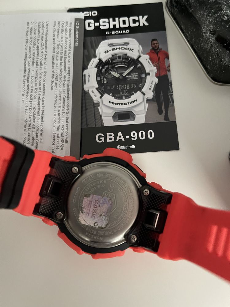 Casio G-shock GBA-900 bluetooth