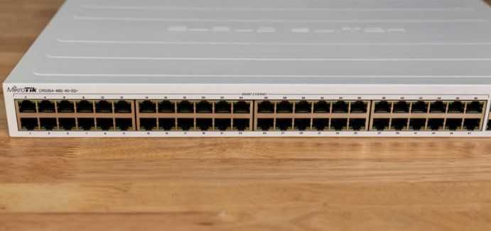 Микротик, коммутатор MikroTik Cloud Router Switch CRS354-48G-4S+2Q+RM