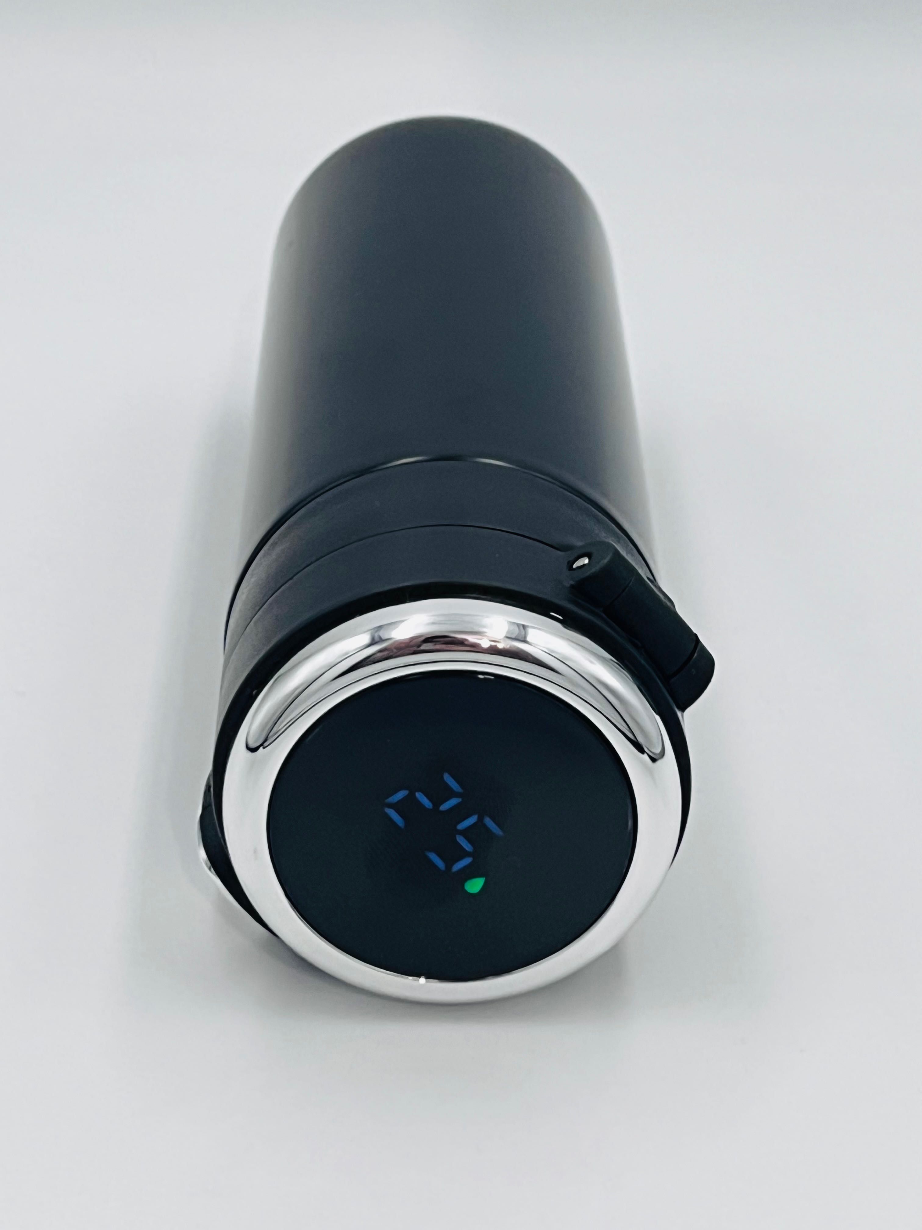 Kubek termiczny z ustnikiem 420ml z LCD na DZIEŃ DZIADKA / BABCI