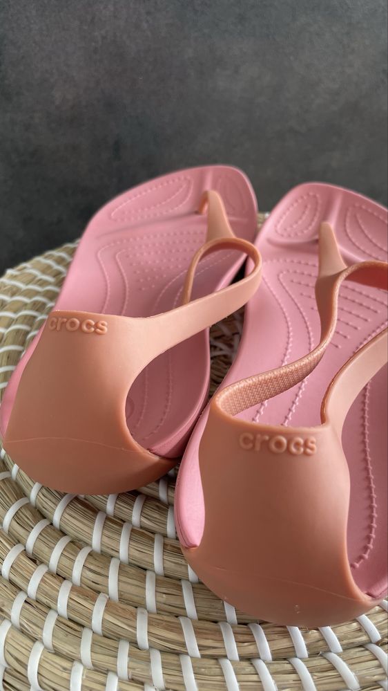 Crocs japonki sexi flip blossom W9 39/40 - produkcja Wietnam