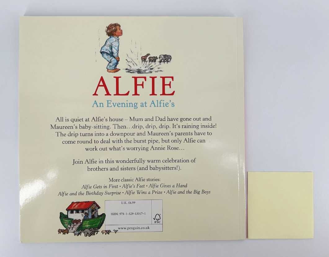 NOWA	An Evening At Alfie's	Shirley Hughes english book for children